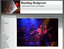 Tablet Screenshot of bustlinghedgerowband.com